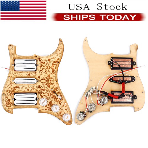 Maple hsh loaded pickguard - maple,